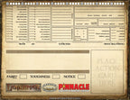 Lankhmar Table Tent Character Sheet PDF