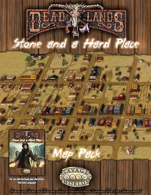 Deadlands: Stone and a Hard Place Map Pack - Free Download!