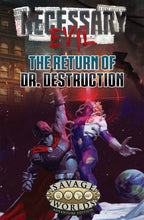 Necessary Evil GM Screen + The Return of Dr. Destruction Adventure - Adventure PDF