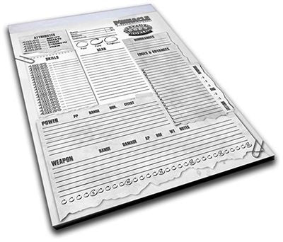 SWADE Character Sheets Pad