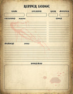 Rippers Resurrected Lodge Sheet