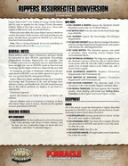 Rippers Conversion for Adventure Edition (PDF) #SWADE