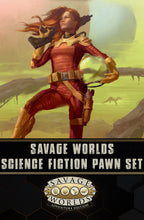 Science Fiction Pawn Set (SWADE) - Pawns - Print + Figure Flats PDF