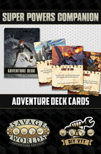 Super Powers SWADE Adventure Deck Cards - DIY VTT