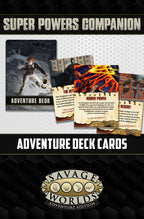 Supers Powers SWADE Adventure Deck Cards - Print + PDF
