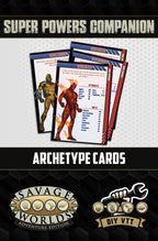 Super Powers Archetype Cards - DIY VTT
