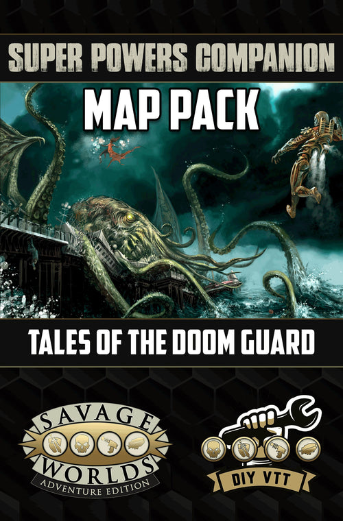 Tales of the Doom Guard Adventure Map Pack Bundle - DIY VTT