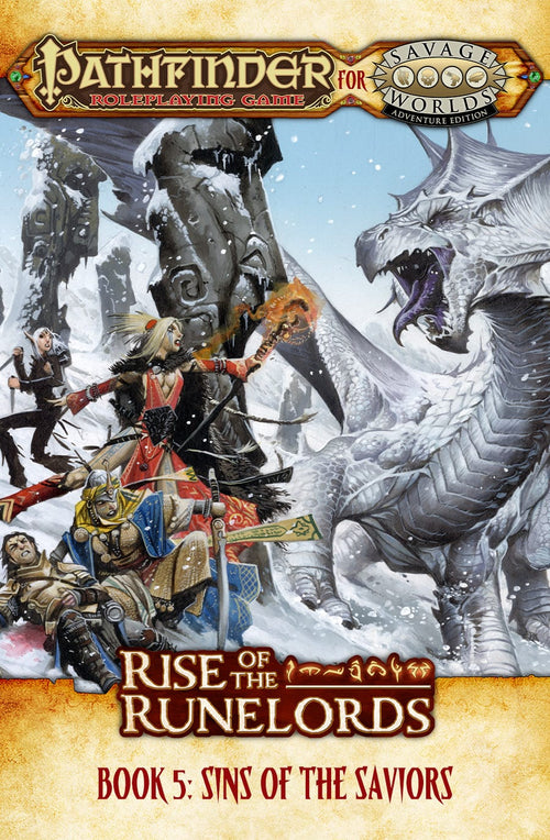 Pathfinder® for Savage Worlds: Rise of the Runelords! Book 5 - Sins of the Saviors (PDF)