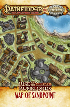 Pathfinder® for Savage Worlds: Rise of the Runelords! - Map of Sandpoint (PDF)