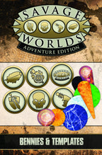 Savage Worlds Bennies and Templates - DIY VTT