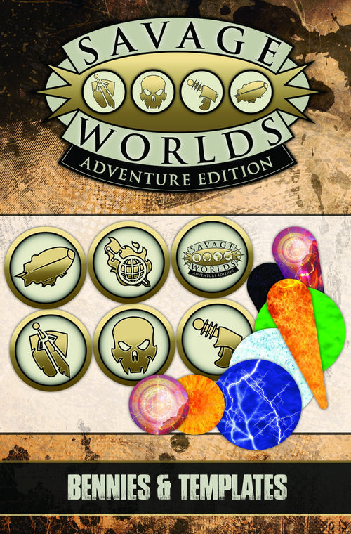 Savage Worlds Bennies and Templates - DIY VTT