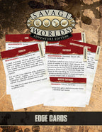 Savage Worlds Adventure Edition Edge Cards - Print + PDF