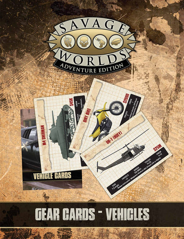 Gear Cards: Vehicles (PDF) #SWADE