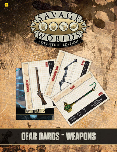 Gear Cards: Weapons (PDF) #SWADE