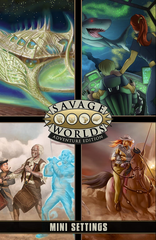 Savage Worlds Game Master Screen + Mini Settings (SWADE) - Print + PDF