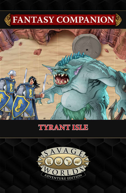 The Savage Caverns of Tyrant Isle Fantasy Adventure - PDF