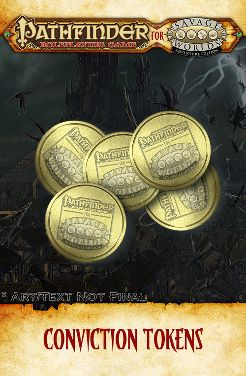 Pathfinder® for Savage Worlds Conviction Tokens