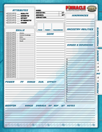 Science Fiction Companion (SWADE) - Character Sheet