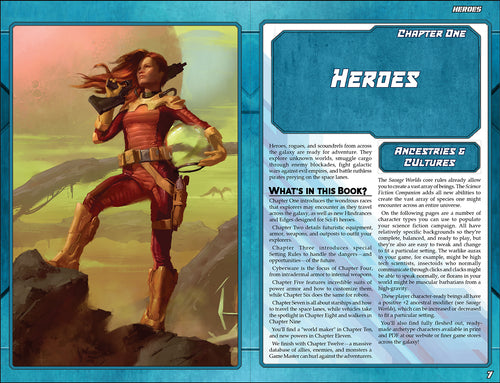 Science Fiction Companion (SWADE) - Print + PDF