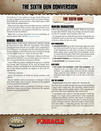 The Sixth Gun Conversion for Adventure Edition (PDF) SWADE