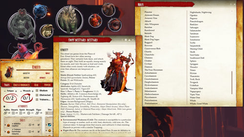 Pathfinder® for Savage Worlds Bestiary 2 - FoundryVTT