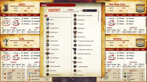 Pathfinder® for Savage Worlds Bestiary 2 - FoundryVTT