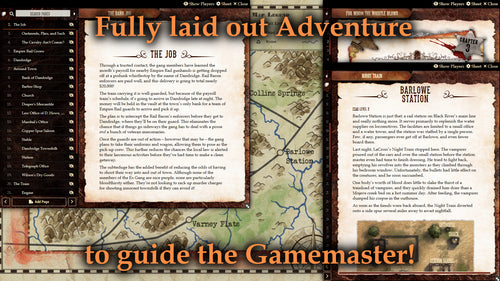 Deadlands Night Train - Foundry VTT