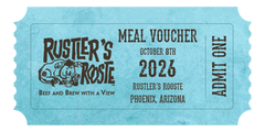 Rustler's Rooste Meal Voucher - THURSDAY