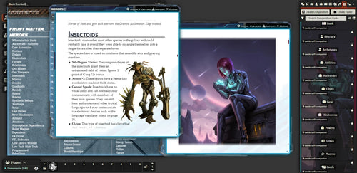Science Fiction Companion - Foundry VTT