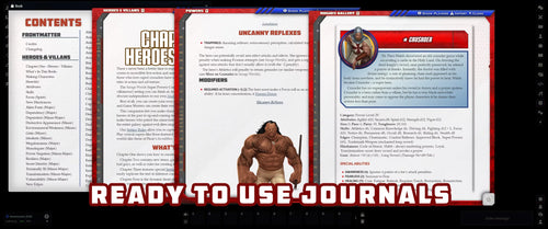 Super Powers Companion - Foundry VTT