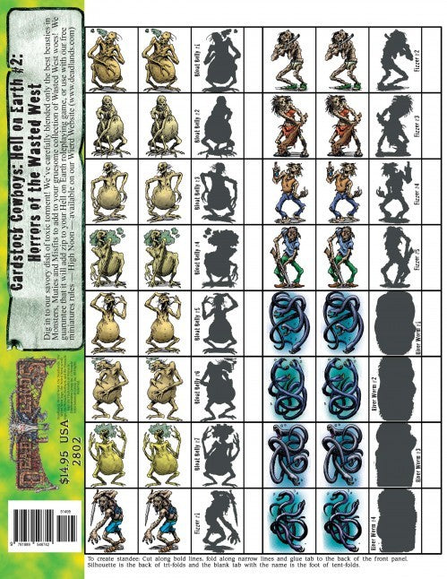 Hell on Earth Figures: Horrors of the Wasted West - PDF