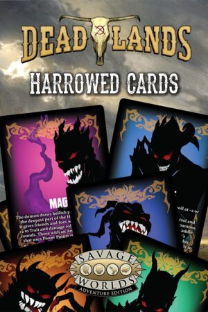 Deadlands: the Weird West Harrowed Cards