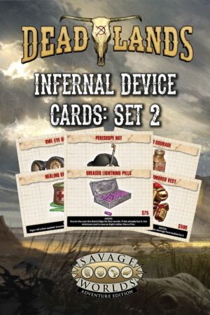 Deadlands: Blood Drive Infernal Device 2 Gear Cards