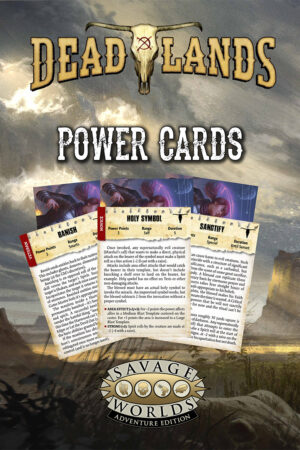 Deadlands: the Weird West Powers Cards