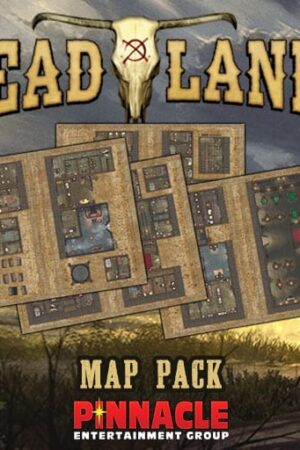 Deadlands: the Weird West Town Maps - Grand Saloon and Boot Hill DIY VTT