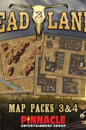 Deadlands: the Weird West Town Maps 3 and 4 - End of the Line! and Ambush Pass - DIY VTT