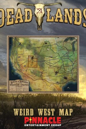 Deadlands: the Weird West Map of the Weird West - DIY VTT