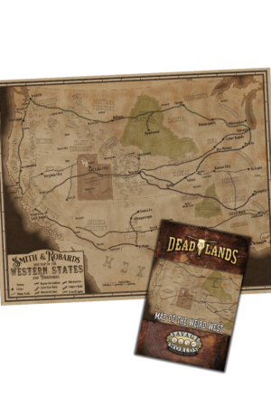 Deadlands: The Weird West Poster Map