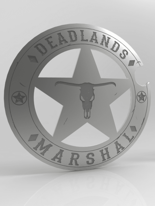 Deadlands: the Weird West - Marshal's Badge